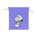 30%OFF Peanuts Woodstock & Snoopy SaGa la вышивка мешочек violet PNWS S2331772 Sunstar канцелярские принадлежности герой товары симпатичный ланч товары 