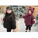  Kids пальто ребенок с хлопком пальто Kids мужчина девочка зима надеты внешний одноцветный медведь уголок имеется симпатичный легкий зима одежда защищающий от холода теплый модный черный вино 
