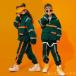  Kids танцевальный костюм выставить hip-hop HIPHOP ребенок верх и низ в комплекте tops брюки брюки Jazz Dance stage костюм тренировка надеты постановка одежда супер-скидка распродажа 
