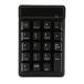 Sanpyl Wireless Bluetooth Number Pad, Portable Mini Numpad with 19 Concave Keys, Battery Powered Financial Accounting Numeric Keypad, for Laptop Deskt