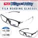 FILA farsighted glasses sporty design leading glass sini Agras men's stylish for man free shipping Okinawa excepting 