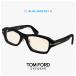  Tom Ford очки TF6113-d-b 001 TOM FORD голубой свет cut линзы модные очки без линз ft6113-d-b tf6113db ft6113db мужской широкий ширина . большой широкий . чёрный . чёрный ..