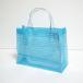  полоса винил сумка SS размер голубой [ сделано в Японии ] прозрачный сумка [ прозрачный сумка ] модный sauna офисная работа спорт Jim мужской женский Pooh рубин chi горячие источники 