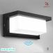LED фонарь для крыльца вход свет вход освещение человек чувство сенсор свет водонепроницаемый защита от дождя type IP65 вне лампа наружный wall свет кронштейн для светильника уличный свет подарок английский язык инструкция 