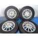 *ECO FORME*155/80R13 13x4.00B +42 4 дыра 100 б/у колесо с шиной 4 зимних покрышек [ Fukushima departure бесплатная доставка ]FUK-F17289* зима 