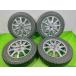  Dunlop WM02*155/65R13 73Q 13x4.00B +45 4 дыра 100* б/у колесо комплект зимний [ Miyagi departure бесплатная доставка ]MYG-C17278