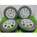  Dunlop WM02*195/65R15 91Q 15x6J +45 5 дыра -114.3 б/у колесо комплект 4 зимних покрышек [ Miyagi departure бесплатная доставка ]MYG-C17300