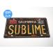 America номерная табличка способ жестяная пластина табличка California .SUBLIME metal plate автограф plate USA гараж магазин дисплей 