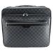  Louis Vuitton LOUIS VUITTON Pilot кейс Carry кейс N23206 Damier gla Fit серый черный чёрный дорожная сумка путешествие путешествие командировка б/у 