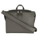  Fendi FENDI 2way сумка "почтальонка" 7M0238 серый кожа ручная сумочка плечо .. сумка на плечо женский 