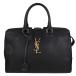 �T�����[�����p�� SAINT LAURENT PARIS �x�C�r�[�J�o�X �n���h�o�b�O YSL ���S ���f�B�[�X ���U�[ �u���b�N �� �S�[���h���� 424869