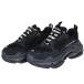  Balenciaga BALENCIAGA Triple S Triple S спортивные туфли прозрачный подошва Logo вышивка обувь обувь черный чёрный размер 37 544351