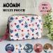  Moomin multi pouch pouch make-up pouch case cosme pouch inside with pocket A5.. pocketbook case card inserting lovely stylish character goods 
