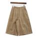 Burberry Burberry юбка-брюки проверка шорты FQ005-301 маленький размер проверка женский 007AB2 Brown низ IL15143#