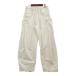 KHOKIkoki тренировочный брюки 3D cutting sweat pants 25FW-P-05 мужской размер 2 белый низ DM20088#