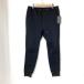 WJK двойной J Kei тренировочный брюки basic rib sweat pants 5217 cj31h мужской XL размер черный низ A15502*
