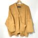 WHIZ LIMITED TOKYO WL C 159 кардиган внешний длинный рукав перо тканый casual мужской M размер Camel with tops A2993*