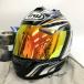 Arai RX-7 RR5 AOYAMA GP Aoyama модель full-face шлем экстерьер прекрасный товар зеркало защита оборудован прозрачный защита есть M размер оттенок белого ARAI аксессуары для мотоцикла N19029H*