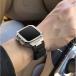 �A�b�v���E�H�b�`�o���h�P�[�X��̌^ Apple Watch�o���h�P�[�X Apple Watch 44mm 45mm �X�e�����X ���o�[ �֘A�摜3