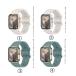 �A�b�v���E�H�b�`�o���h�J�o�[�Z�b�g Apple watch�x���g�J�o�[ ��̌^ �V���R�� �����K���X�J�o�[ 40 41 42 44 45 46 49mm �֘A�摜1