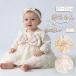  детское платье длинный рукав baby детский комбинезон One-piece лента имеется baby One-piece наматывать роза платье baby входить . тип .. тип .. три . младенец платье 