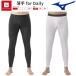 MIZUNO Mizuno breath Thermo внутренний нижний одежда длинный трико передний открытие тонкий for Daily мужской C2JBA611