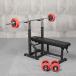  bench Press комплект IROTEC( I ro Tec ) "Challenge" комплект черный R50 / штанга комплект bench Press .tore тренировка механизм тренировка прибор 
