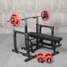  bench Press комплект IROTEC( I ro Tec ) build выше проигрыватель черный R70 / штанга комплект bench Press .tore тренировка механизм тренировка прибор 