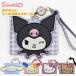  Sanrio герой z чехол для пропуска Kitty Chan Kitty выгоревший на солнце участок Kitty черный mi Cinnamoroll катушка имеется Sanrio чехол для проездного билета симпатичный девочка ребенок Kids 