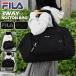 FILA filler 3way сумка "Boston bag" женский сумка на плечо рюкзак модный довольно большой легкий один . 2 день 2.3 день .. путешествие . промежуток школа 30L 30 литров черный чёрный 