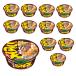 [6213]*8 burr .... heaven udon 89g×12 piece (1 case ) Orient water production maru Chan gobou heaven udon [ limited time ]