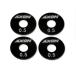 ALU WHEEL SPACER 0.5mm(4pcs) [PG-SW-105]