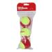  Wilson (Wilson)( Kids ) Junior теннис мяч стартер красный легкий 3 штук входит WRT137001