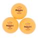 nitak(Nittaku)( мужской, женский, Kids ) настольный теннис мяч Large 3 Star clean 3 штук 44 мм NB-1640 антибактериальный specification легализация лампочка Large мяч orange 