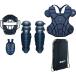  Z (ZETT)( мужской ) бейсбол для софтбола catcher средства защиты 4 позиций комплект BL303SET-2900