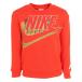  Nike (NIKE)( Kids ) футболка с длинным рукавом Kids ACTIVE JOY FT CREW 76K464-R7O * необходимо размер проверка 
