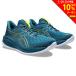  Asics (ASICS)( men's ) running shoes gel kyu blur s26 extra wide Kelly green 1011B791.400 sneakers Jog 