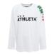a потертость ta(ATHLETA)( Kids ) футбол футзал одежда Junior длинный pra футболка XE-456J WHT