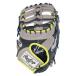  low кольцо s(Rawlings)( мужской, женский ) софтбол для перчатка catcher * для первого HYPER TECH COLORS GS5HTC3ACD-N/GRY-RH