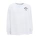  Harley (HURLEY)( Kids ) Junior большой размер do пицца длинный рукав футболка BCLS242003-WHT