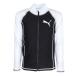  Puma (PUMA)( Kids ) Rush Guard Junior полный Zip длинный рукав 130-160 см 947017 03 UV cut ультрафиолетовые лучи меры выгоревший на солнце участок меры мужчина девочка школа физическая подготовка 