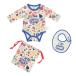  Chums (CHUMS)( Kids ) baby образец Delon g рукав подарок комплект CH27-1040-Z379