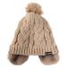shu Toro ire(STREULE)( Kids ) Junior уголок имеется pompon вязаная шапка ST25FB0083 BEG