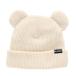 shu Toro ire(STREULE)( Kids ) Junior медведь уголок вязаная шапка ST25FB0086 OWHT