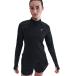  Nike (NIKE)( женский ) тонн po dry Fit FLSH половина Zip длинный рукав tops HV2997-010