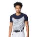  Under Armor (UNDER ARMOUR)( мужской ) бейсбол нижняя рубашка UA нагрев механизм комфорт fitido Novelty Short рукав вырез лодочкой рубашка 6