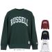  russell (RUSSELL)( мужской )C100 арка Logo вырез лодочкой спортивная фуфайка RBM25F0007 DGRN