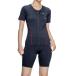 Nike (NIKE)( женский ) купальный костюм женский плавание Basic короткий рукав Zip имеется separe-tsu красный красный M-4L размер 2993164-005