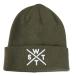 watsu(WATTS)( мужской ) шляпа Beanie CUFFED PIANO 1PIANO KHK