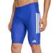  Adidas (adidas)( мужской ) купальный костюм мужской плавание s Lee полоса s плавание половина леггинсы 8 дюймовый синий M-LL размер KQX13-KA3866